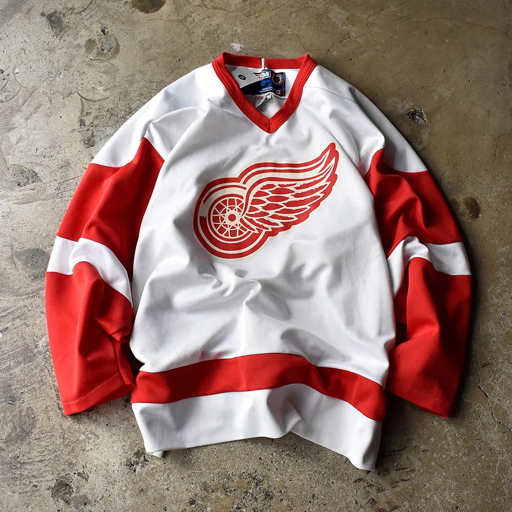 Y2K CCM NHL “Detroit Red Wings” ホッケーシャツ 240806