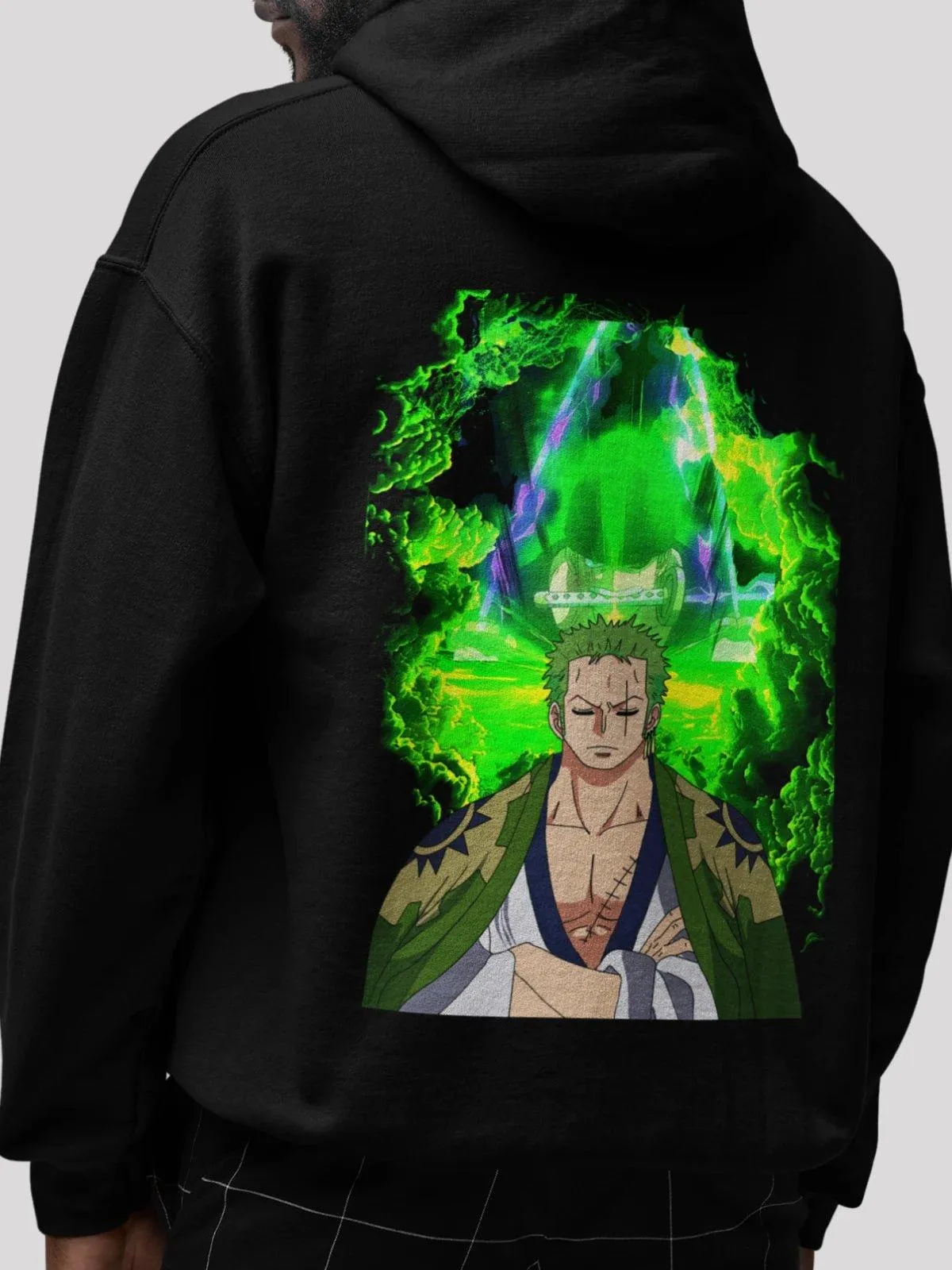 Zoro Anime Men's Hoodie