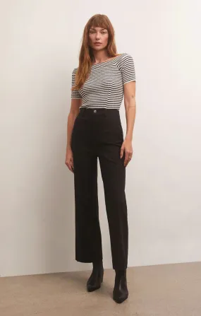 ZSU Esder Twill Pants in Black